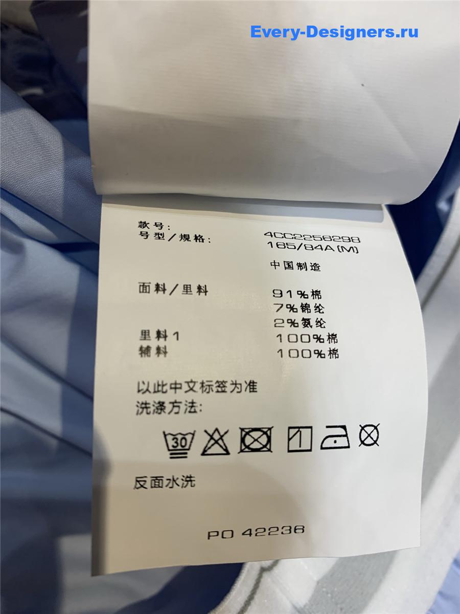 A1exa*der wang light blue cotton shorts