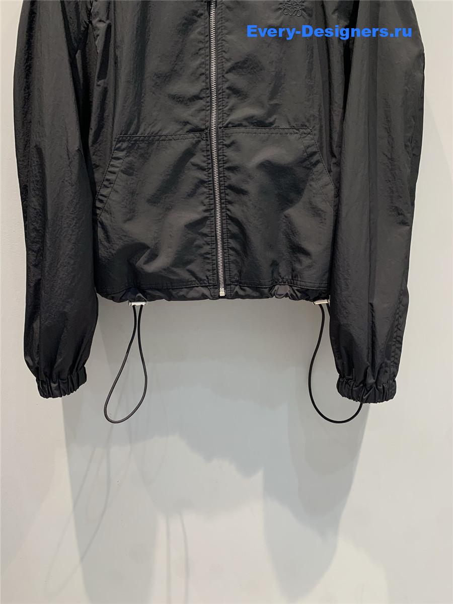 L0ew* black nylon jacket