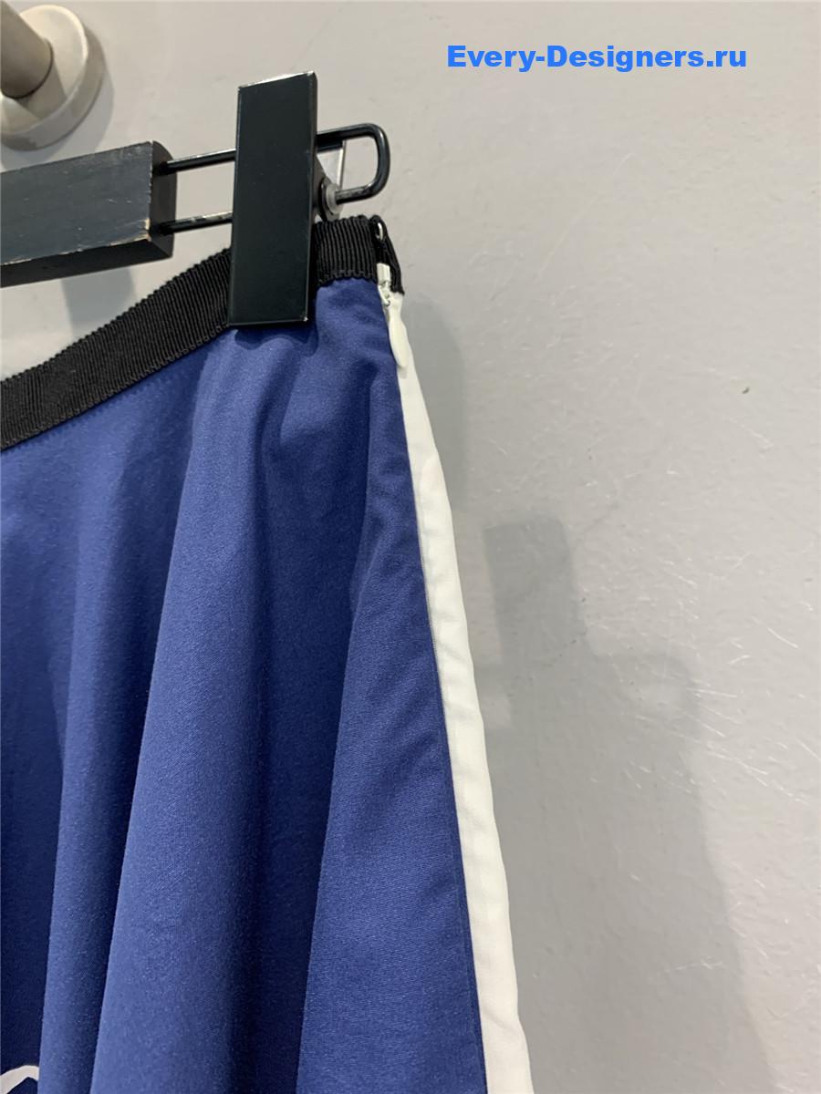 D10r souvenir flared skirt