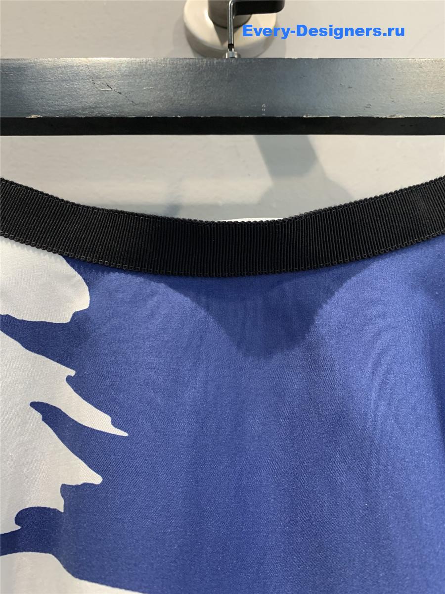 D10r souvenir flared skirt