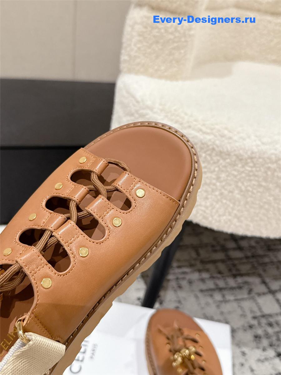 Ce1i*e billie chunky sandals in brown