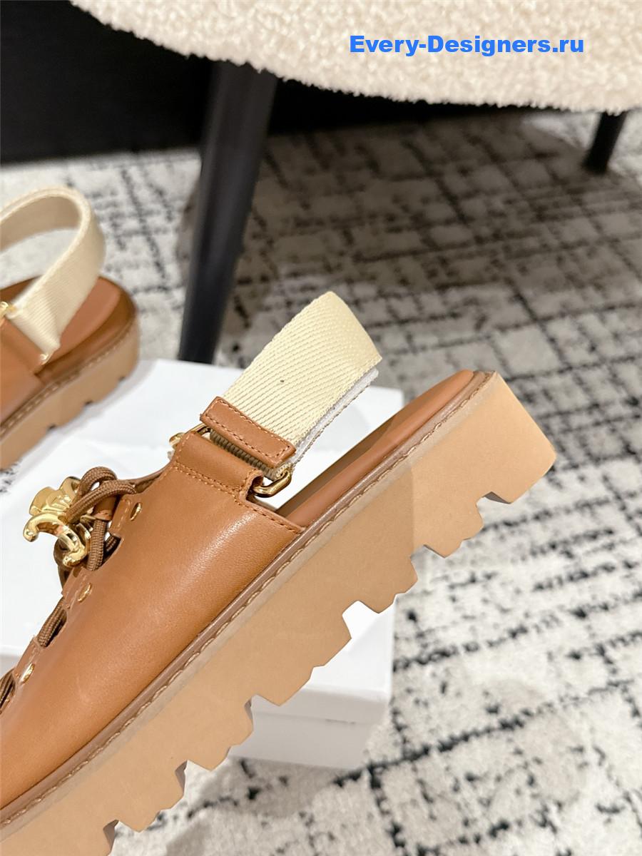 Ce1i*e billie chunky sandals in brown