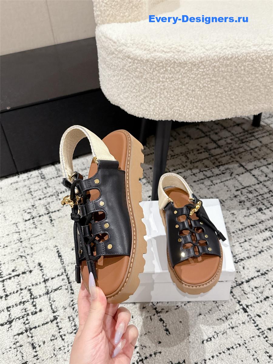 Ce1i*e billie black sandals