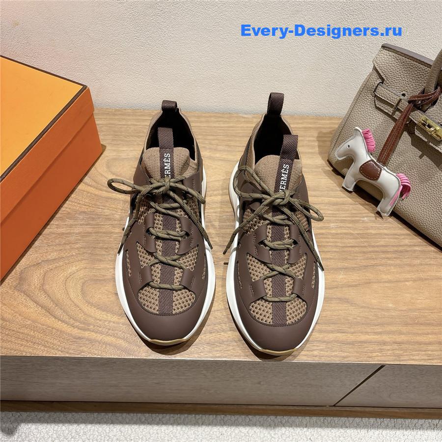 H**me5 katana brown sneakers