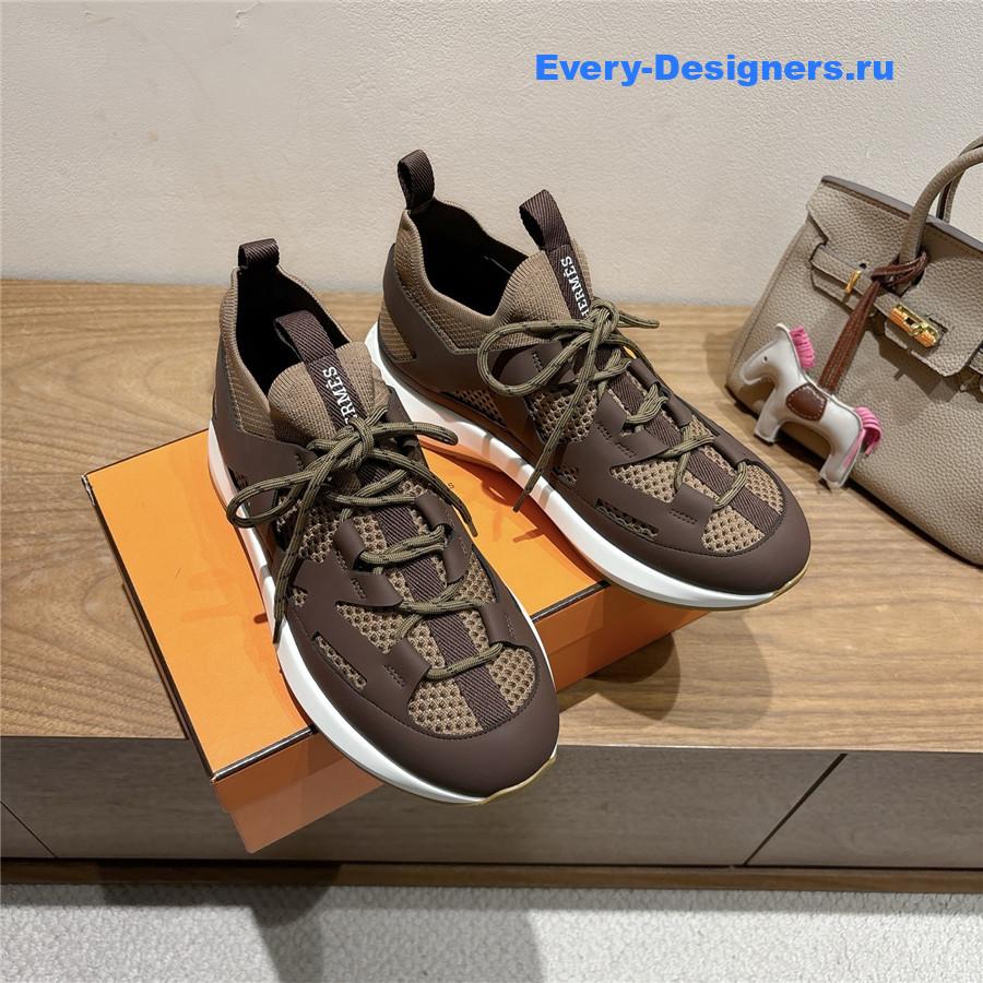 H**me5 katana brown sneakers