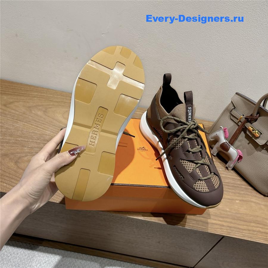H**me5 katana brown sneakers