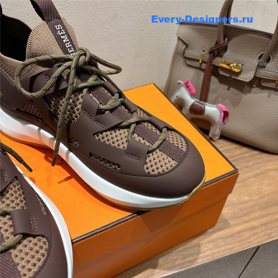 H**me5 katana brown sneakers
