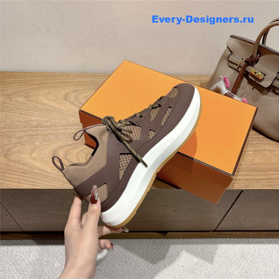 H**me5 katana brown sneakers