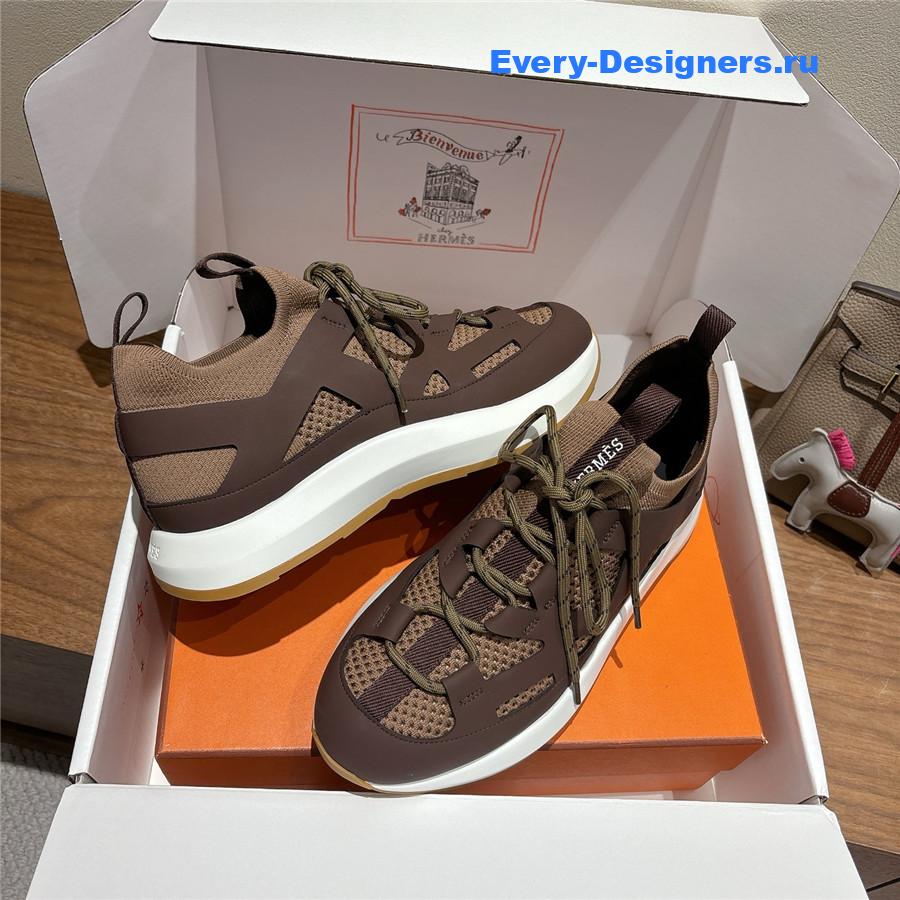 H**me5 katana brown sneakers