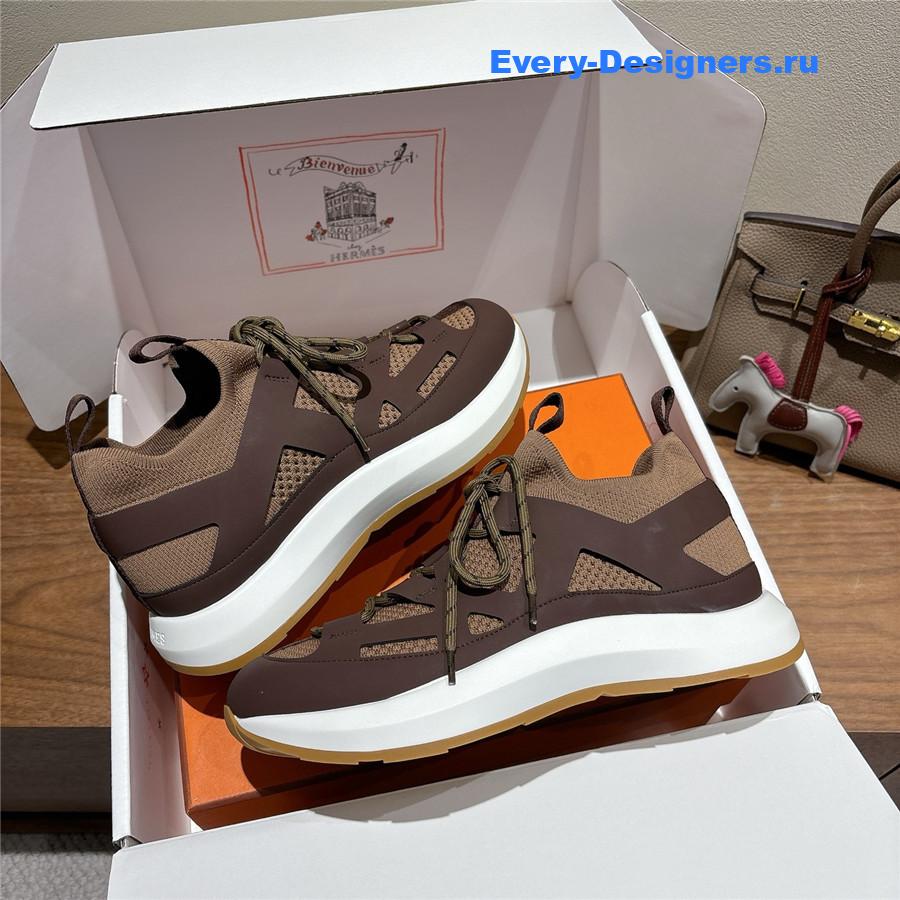 H**me5 katana brown sneakers