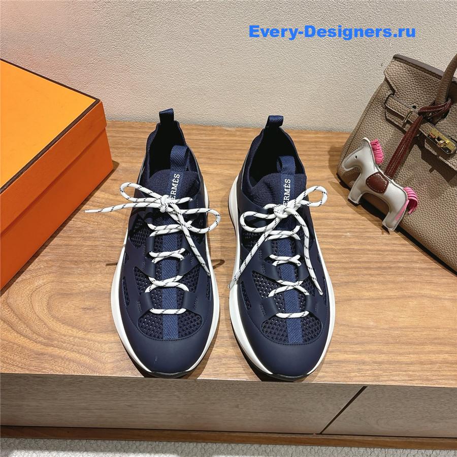 H**me5 katana dark blue sneakers