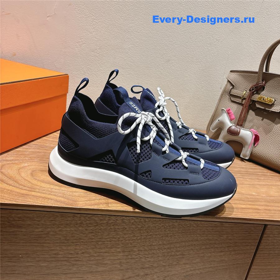 H**me5 katana dark blue sneakers
