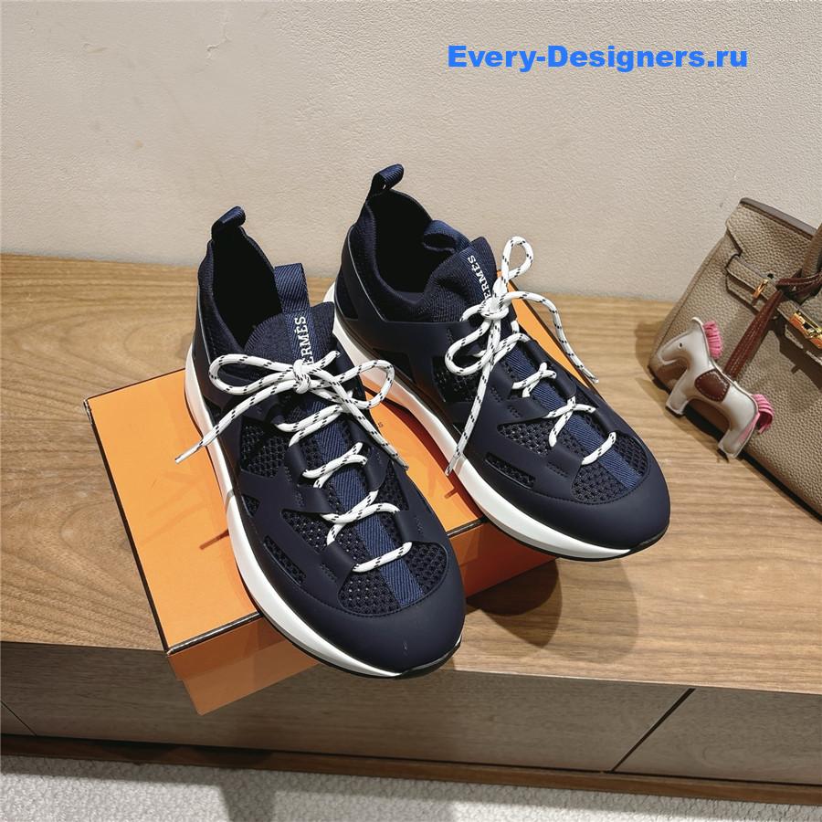 H**me5 katana dark blue sneakers