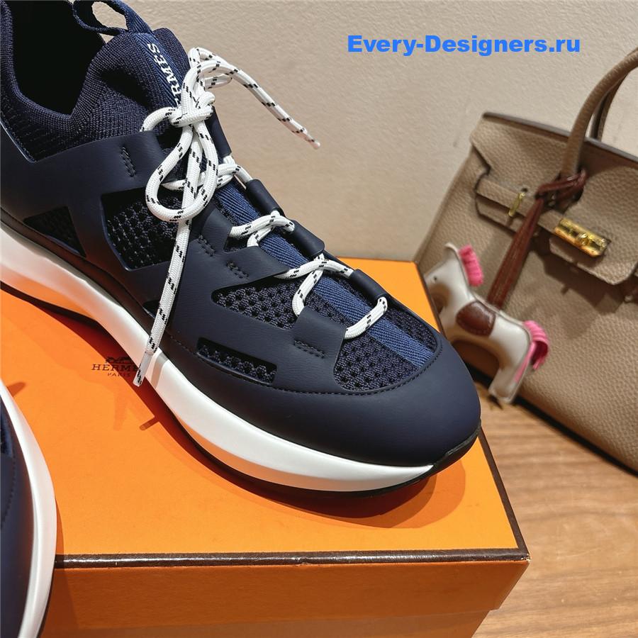 H**me5 katana dark blue sneakers