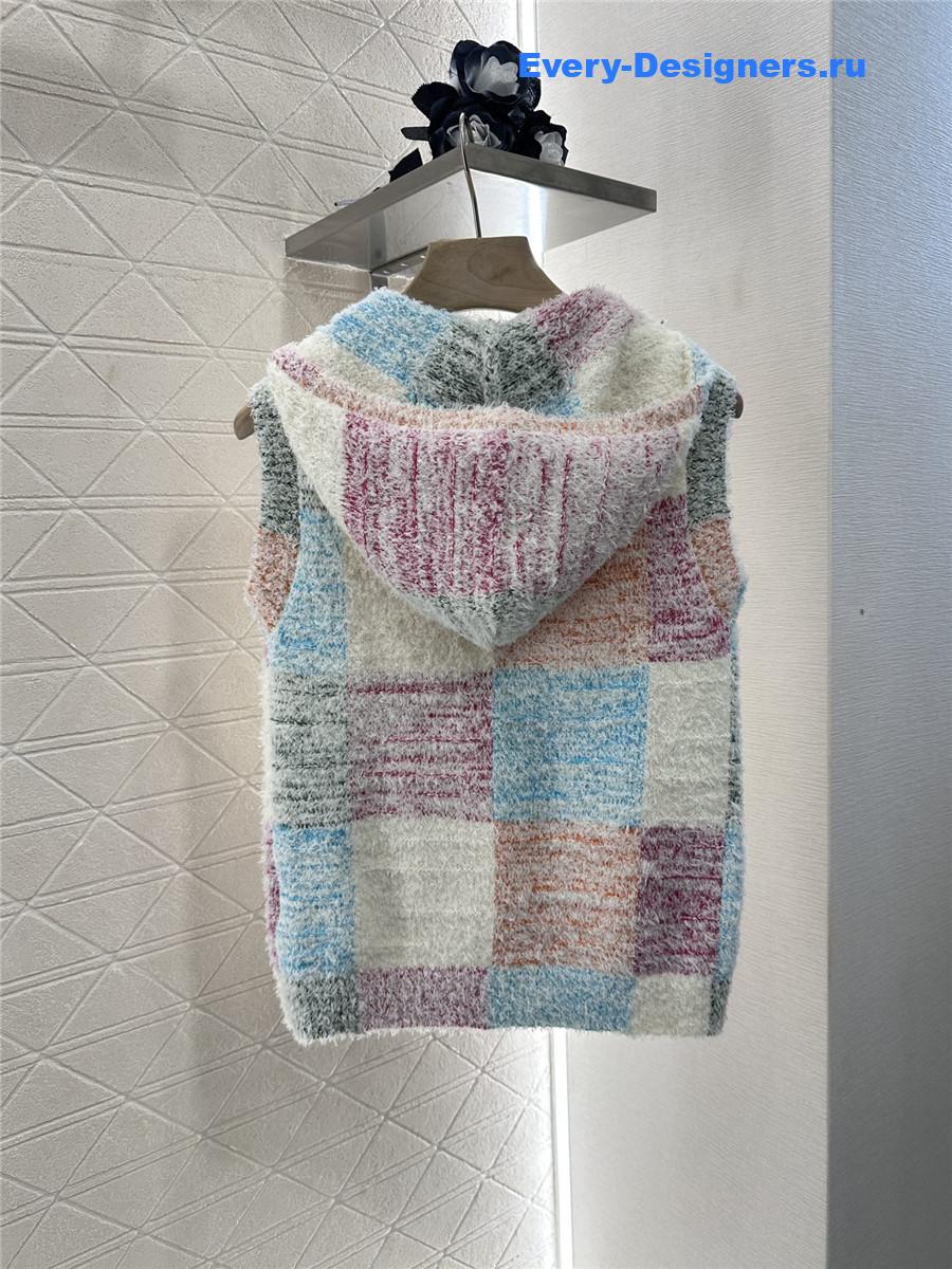 Ch**el zip-up hooded vest