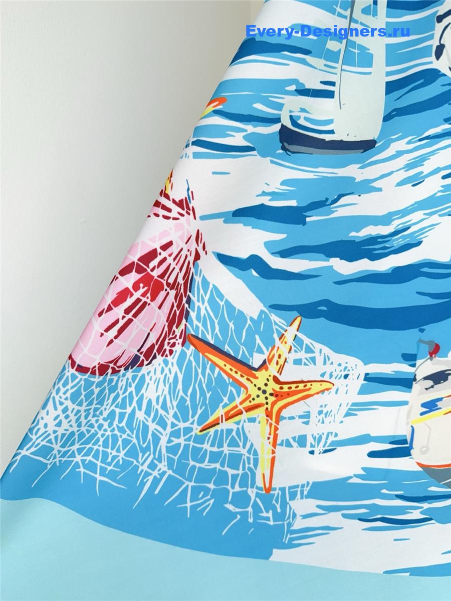 D10r white souvenir flared skirt