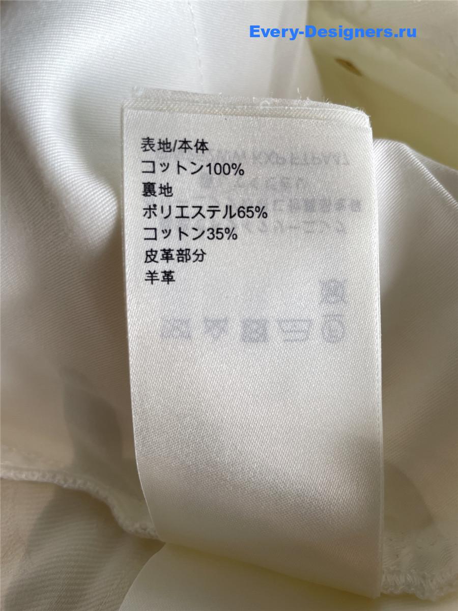 l0vis Vvtt0n monogram white denim shorts