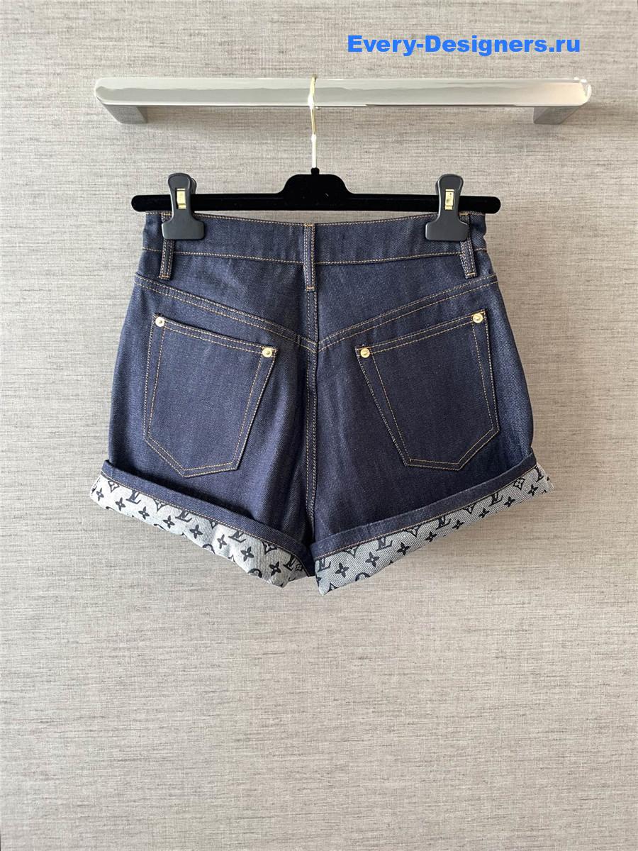 l0vis Vvtt0n denim mini shorts