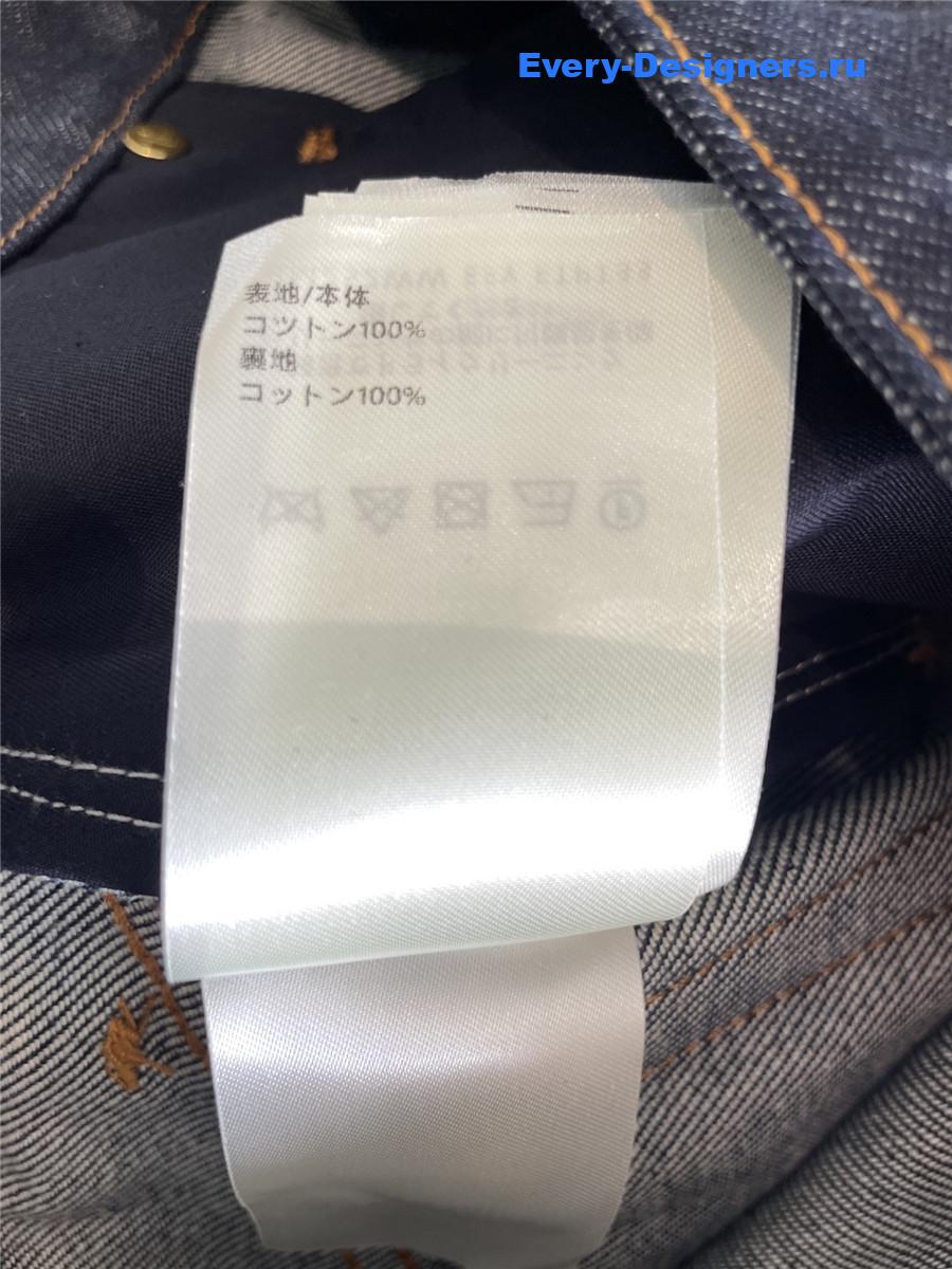 l0vis Vvtt0n denim mini shorts