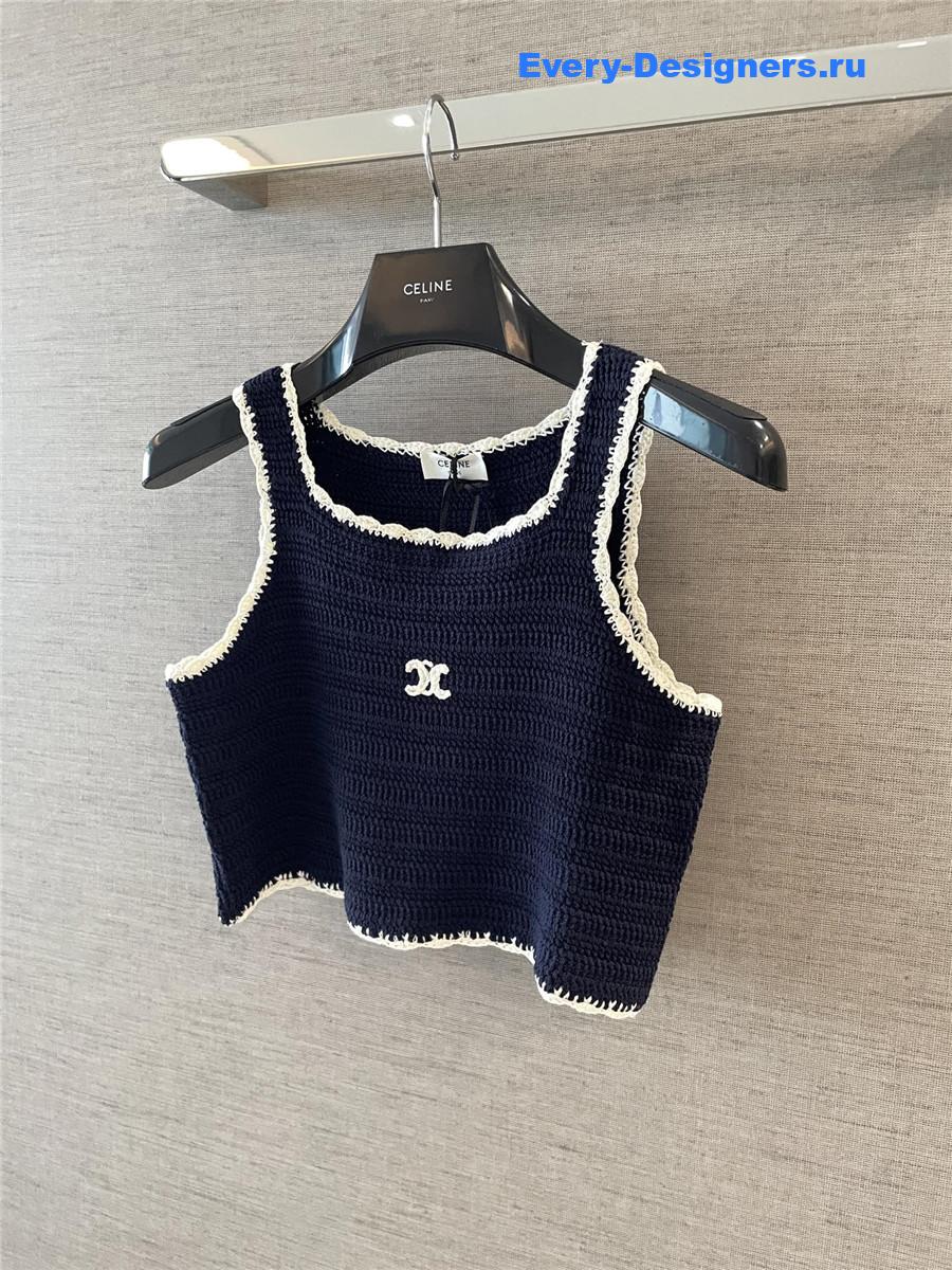 Ce1i*e crochet vest