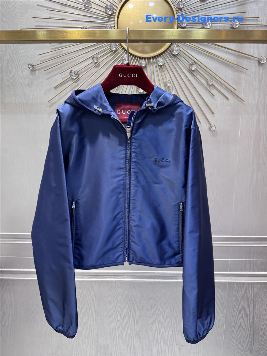 Gvc*1 blue gabardine jacket
