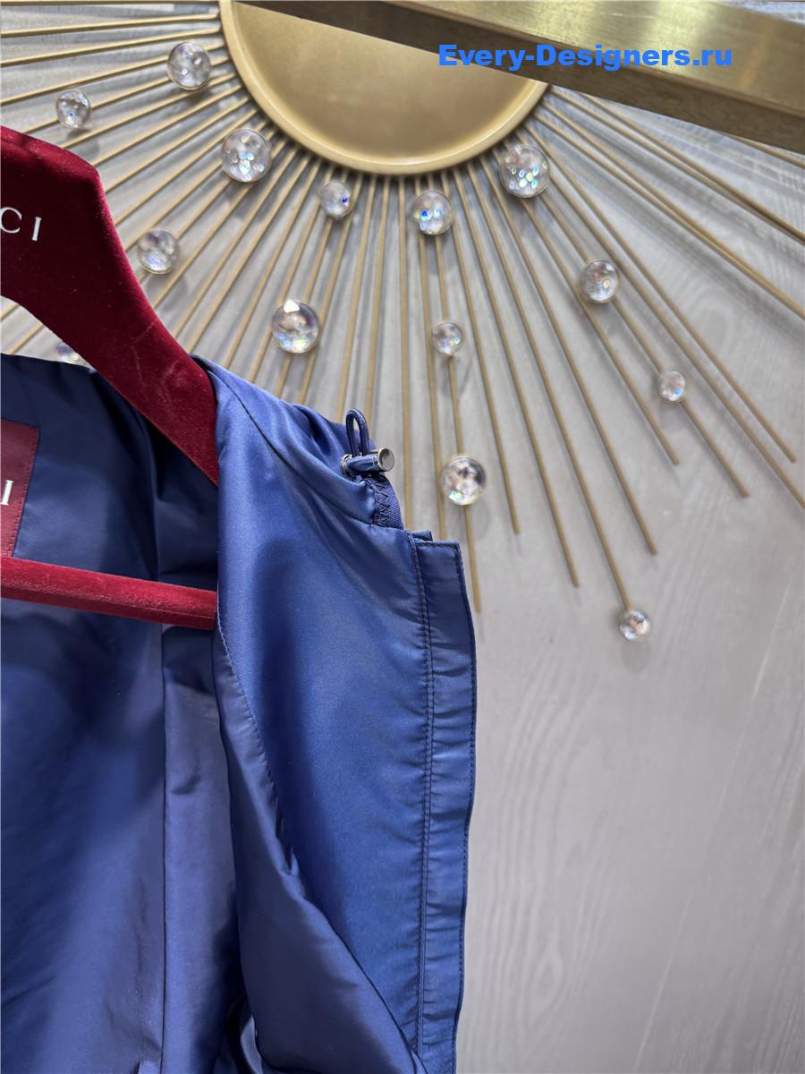 Gvc*1 blue gabardine jacket