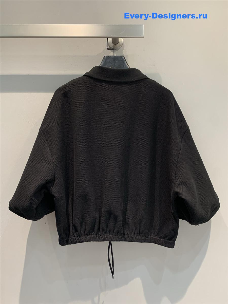 A1exa*der wang black piqué polo