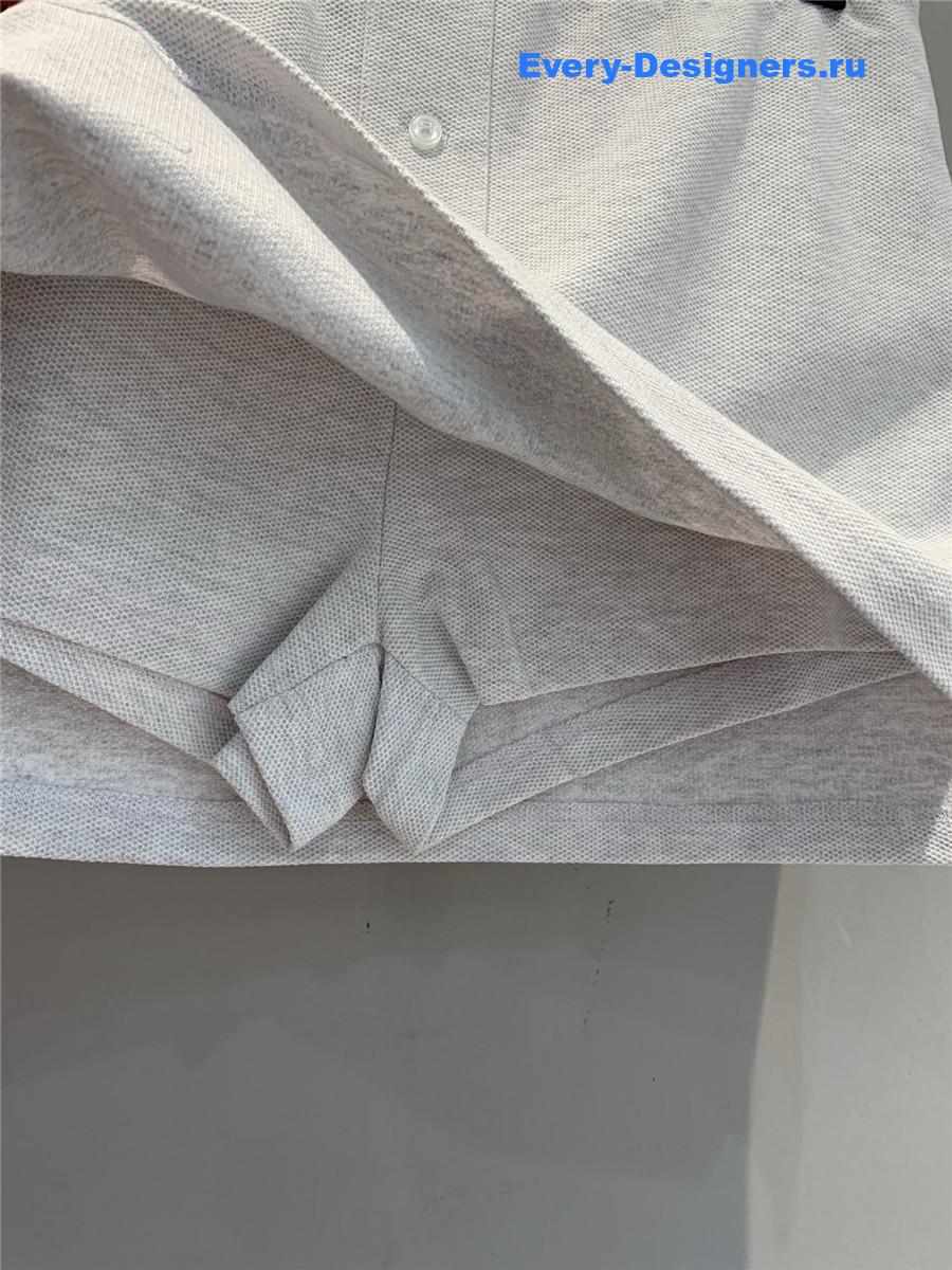 A1exa*der wang light grey striped skirt