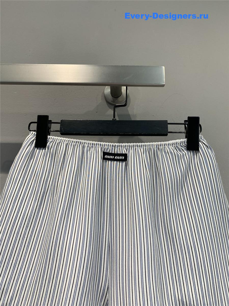 Miu Miu Crepe de Chine Boxer Shorts