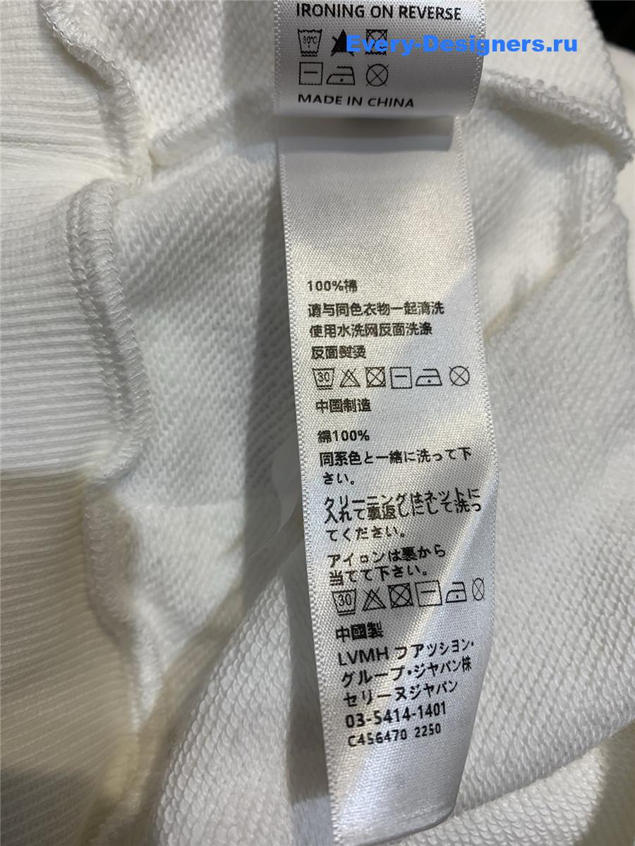 Ce1i*e white printed sweatshirt