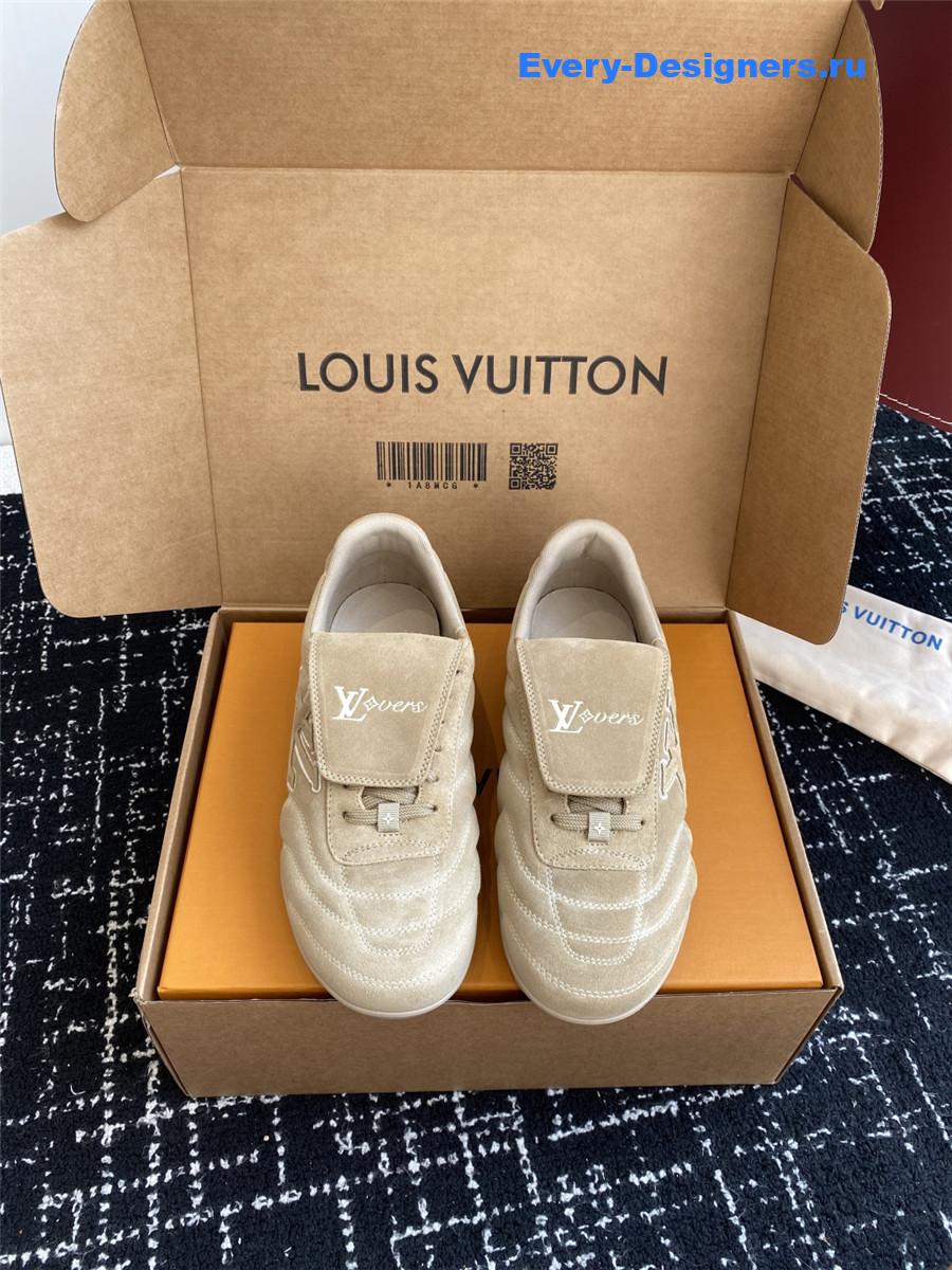 l0vis Vvtt0n beige footprint sneakers