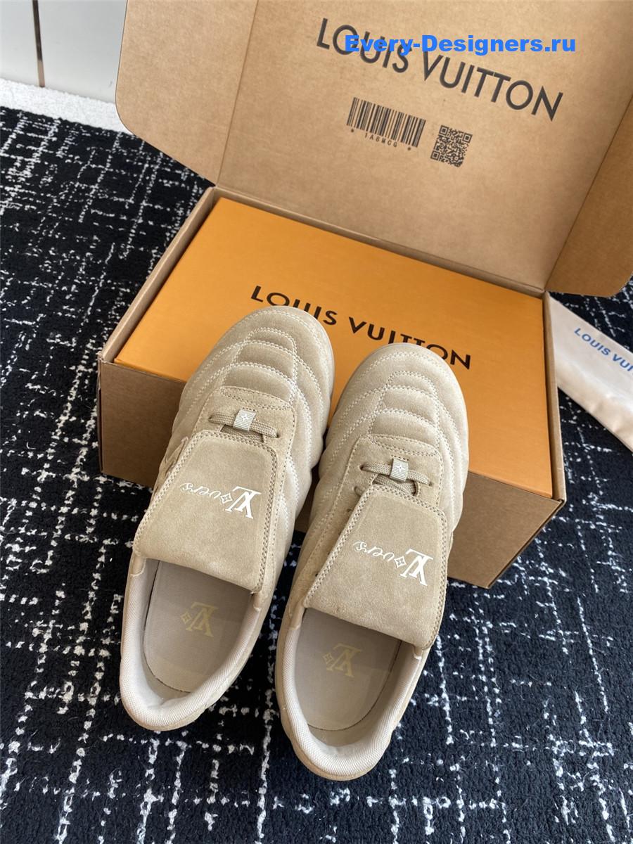 l0vis Vvtt0n beige footprint sneakers