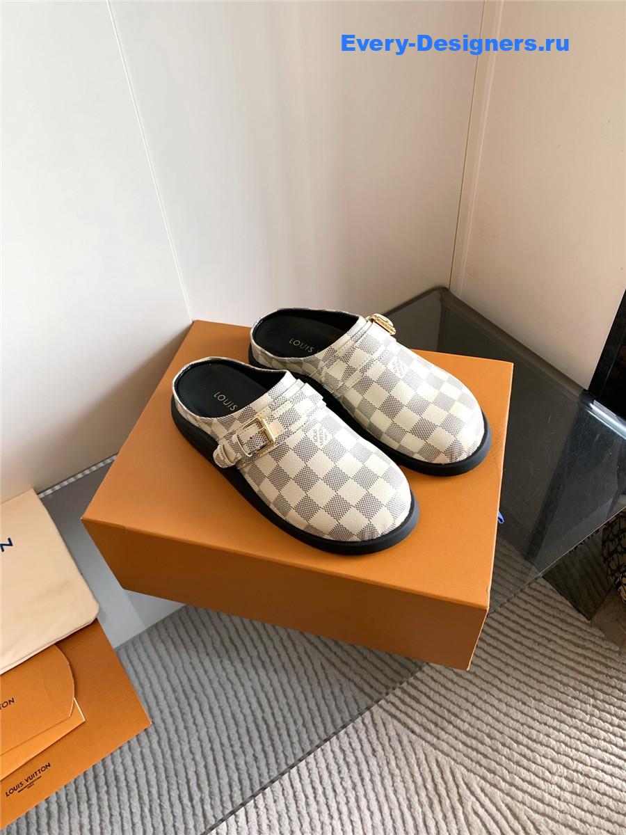 l0vis Vvtt0n beige lv to-go clogs