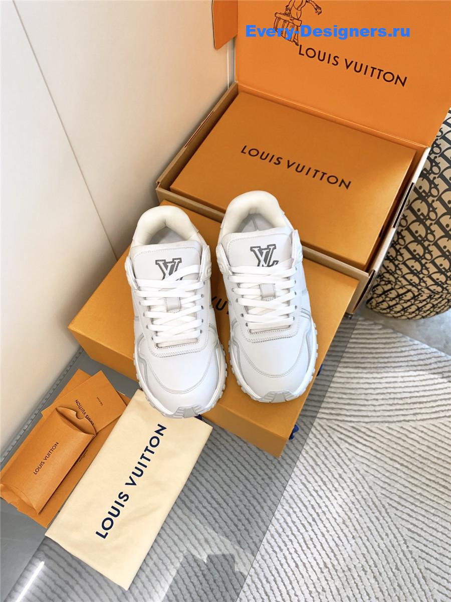 l0vis Vvtt0n white run away maxi sneakers