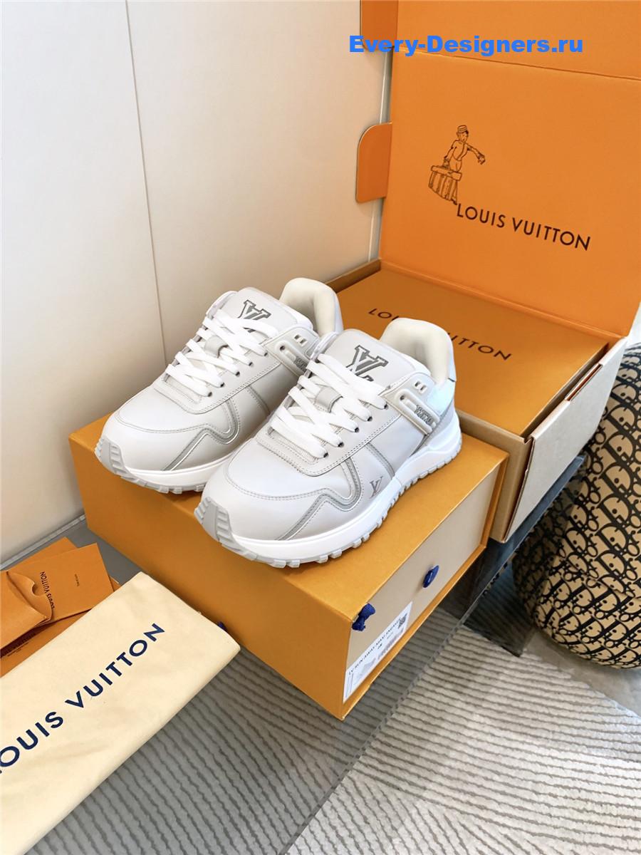 l0vis Vvtt0n white run away maxi sneakers