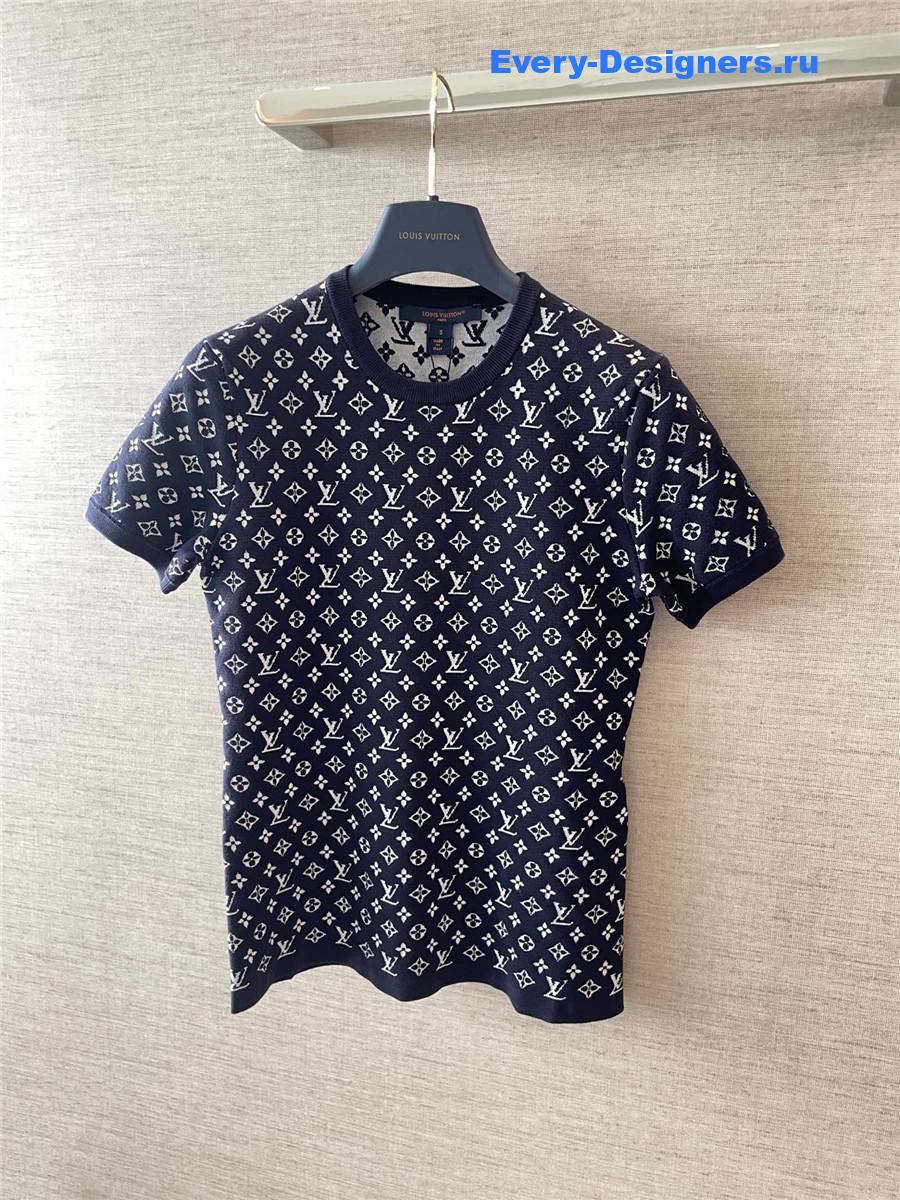 l0vis Vvtt0n monogram stripe tee