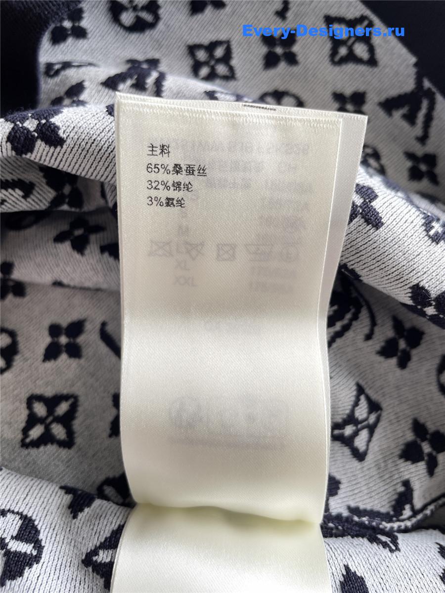 l0vis Vvtt0n monogram stripe tee