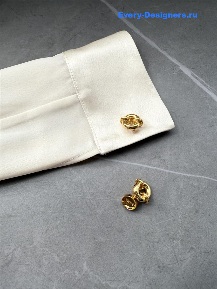 L0ew* pyjama button-up blouse