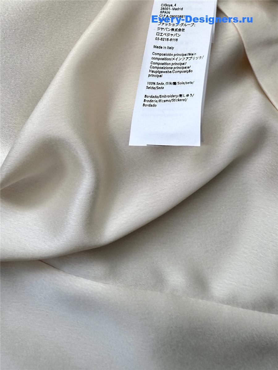 L0ew* pyjama button-up blouse