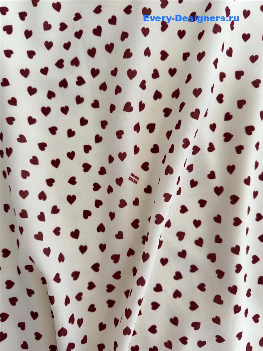 Miu Miu Pink V-Neck Suspender Dress