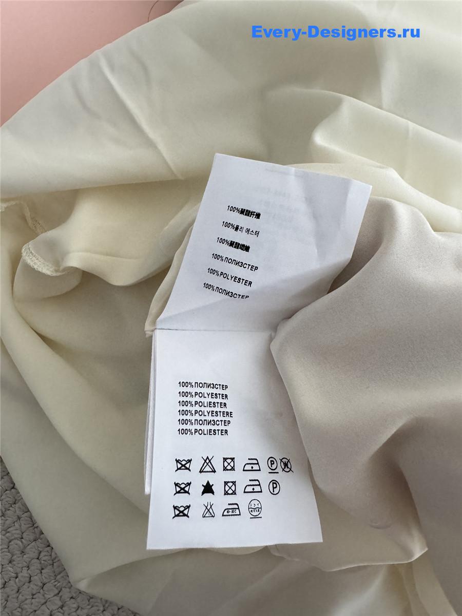 Miu Miu Pink V-Neck Suspender Dress