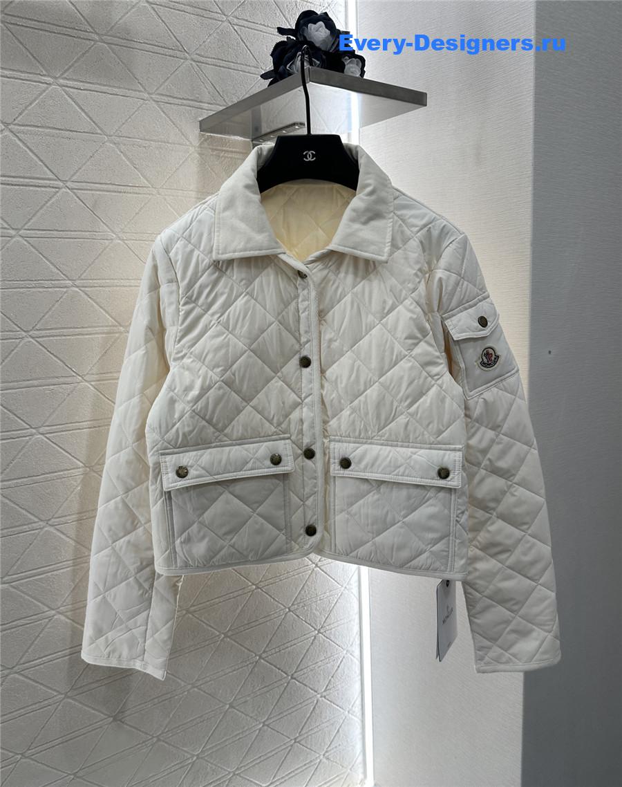 moncler D1am0nd-quilted shirt jacket