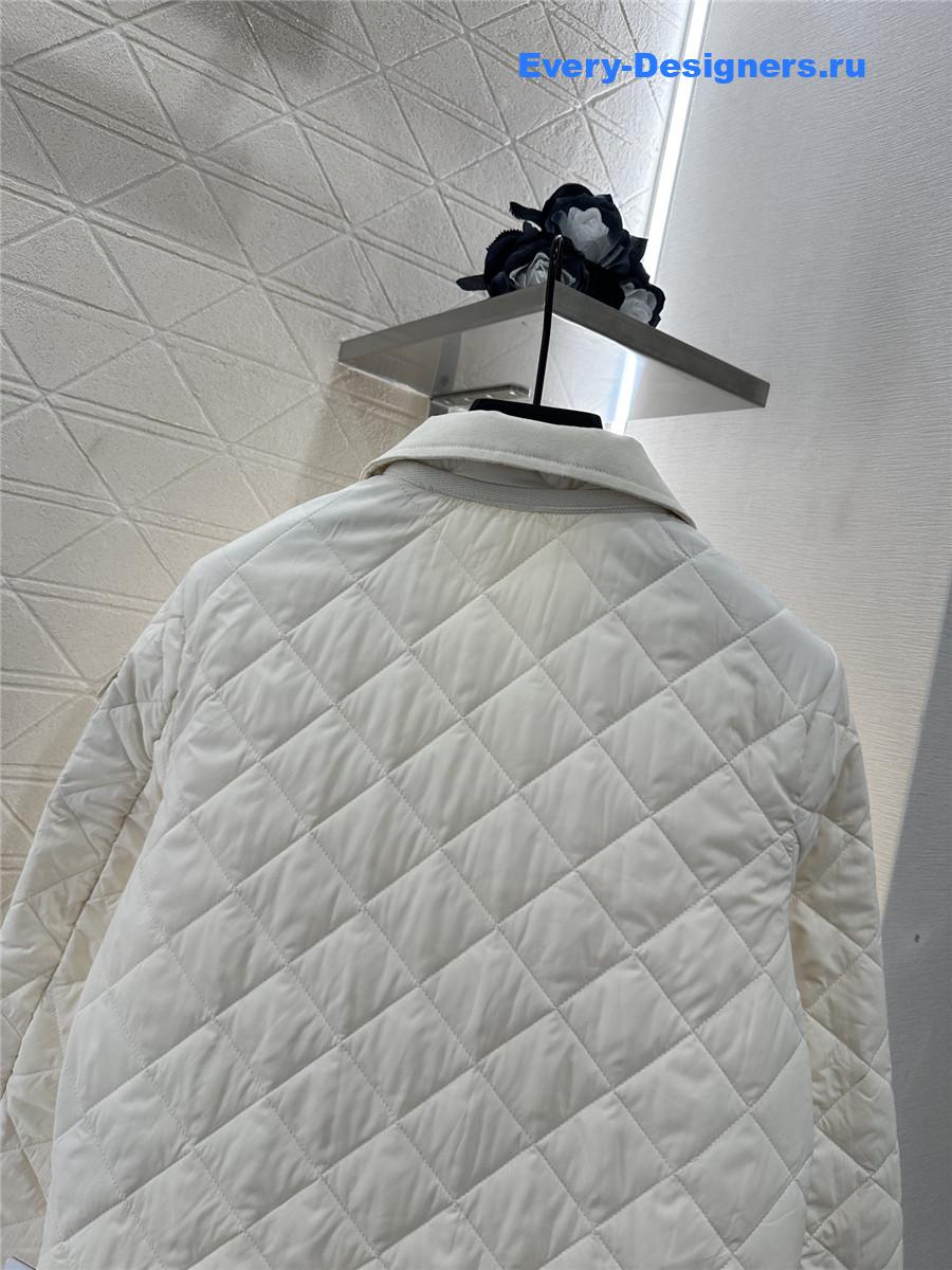 moncler D1am0nd-quilted shirt jacket