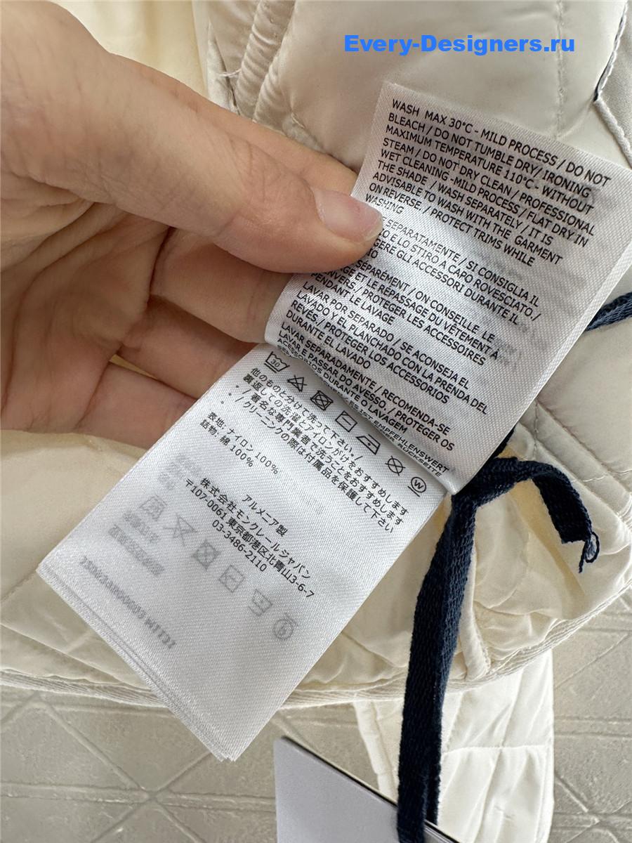 moncler D1am0nd-quilted shirt jacket