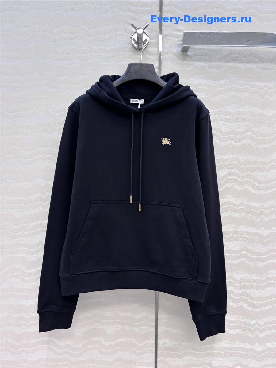 Bv*b*rry black knight stamp hoodie