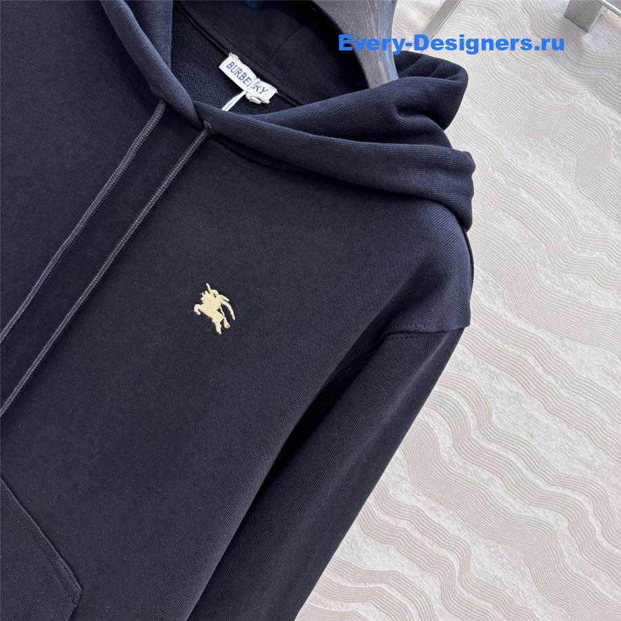 Bv*b*rry black knight stamp hoodie