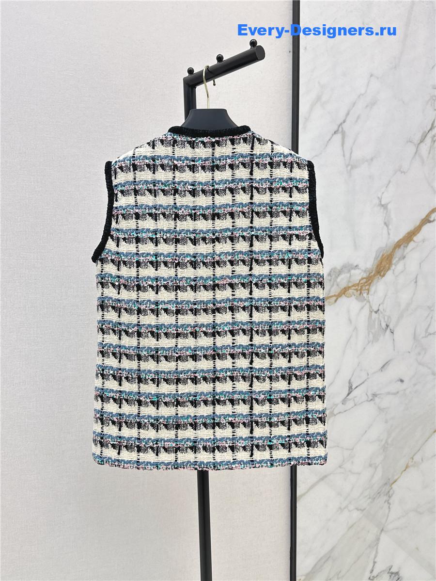 Va1e*ntin0 mossi tweed vest