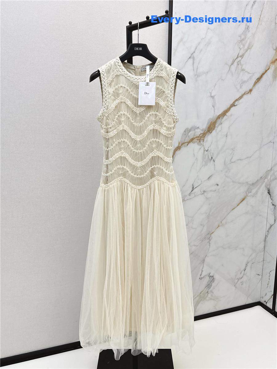 D10r cd lace tulle dress