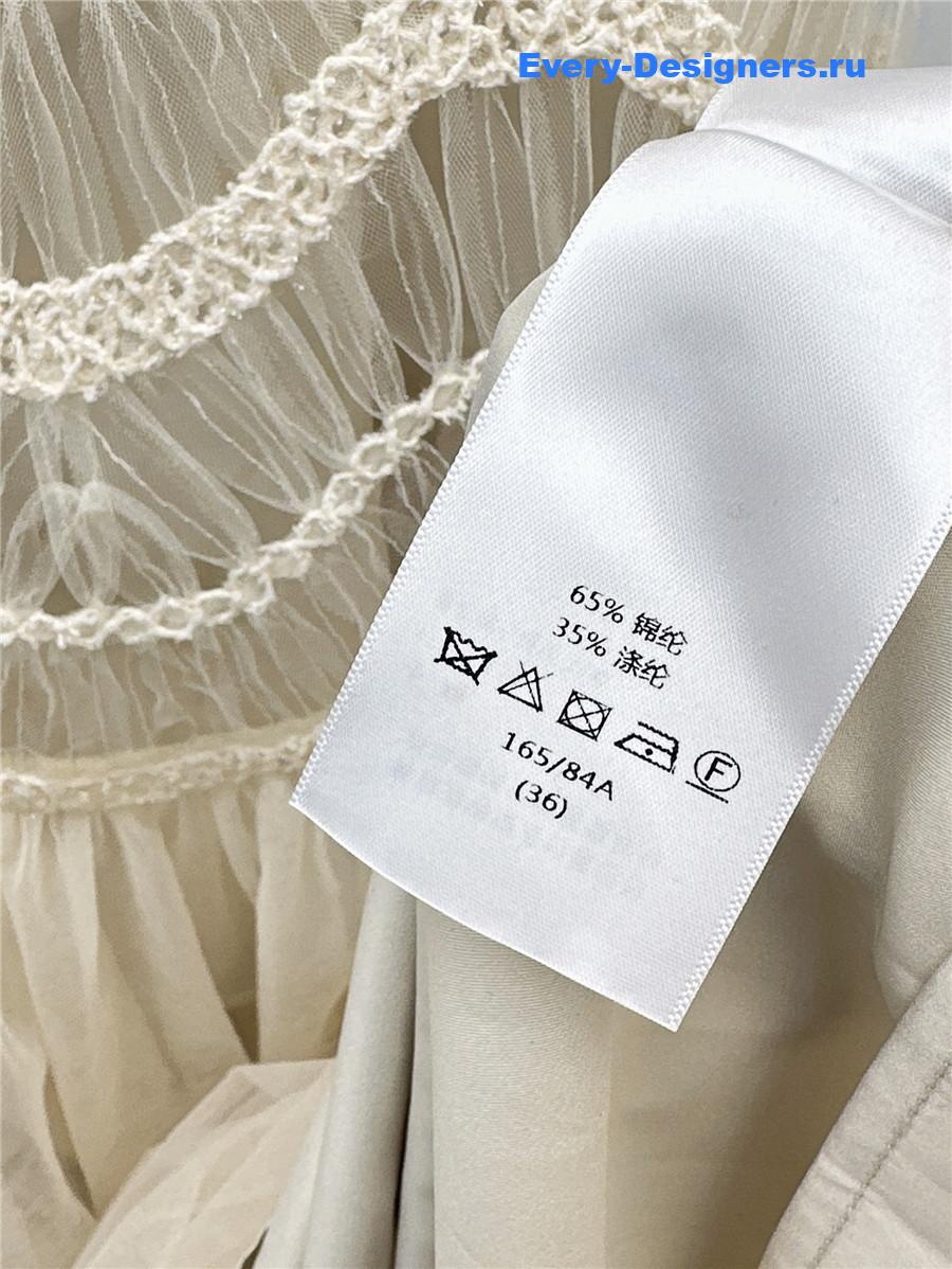 D10r cd lace tulle dress