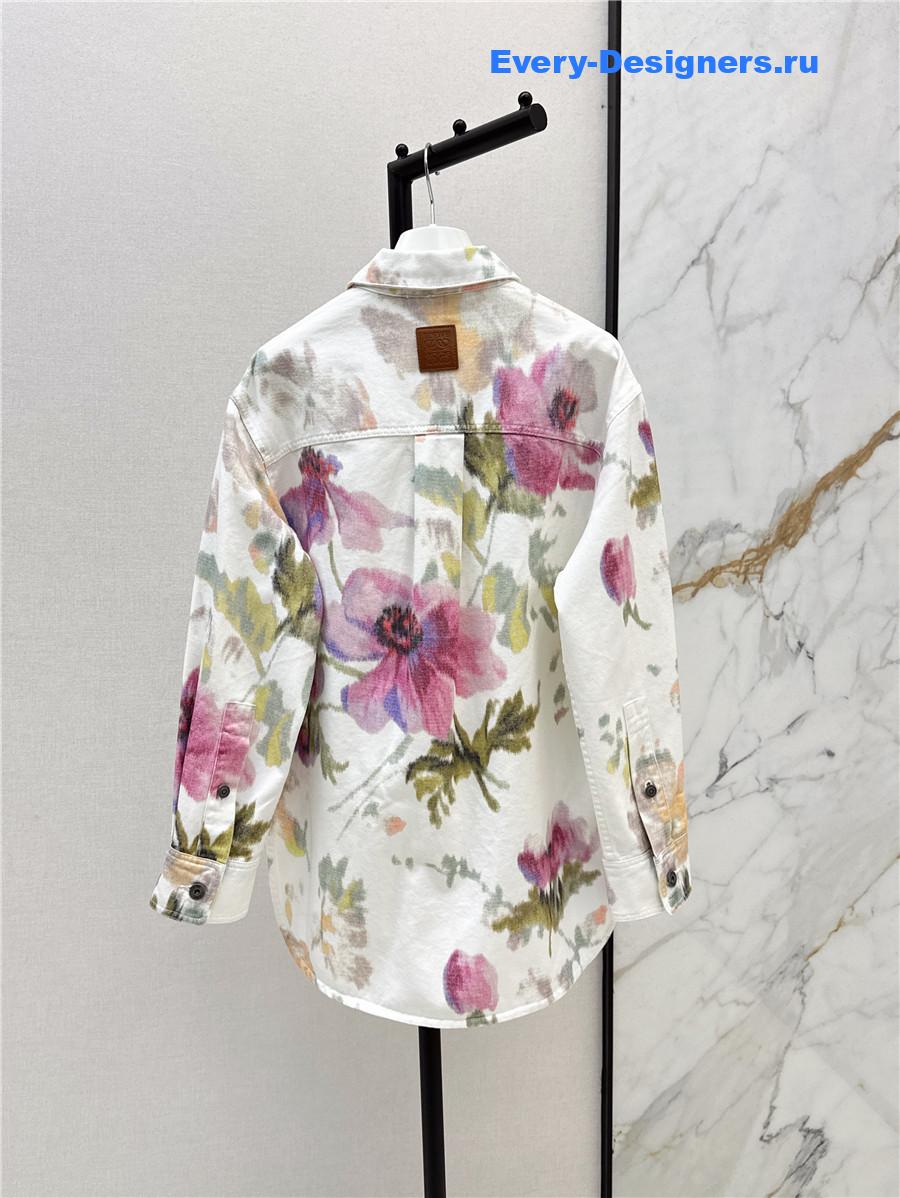 L0ew* x paula’s ibiza rose shirt